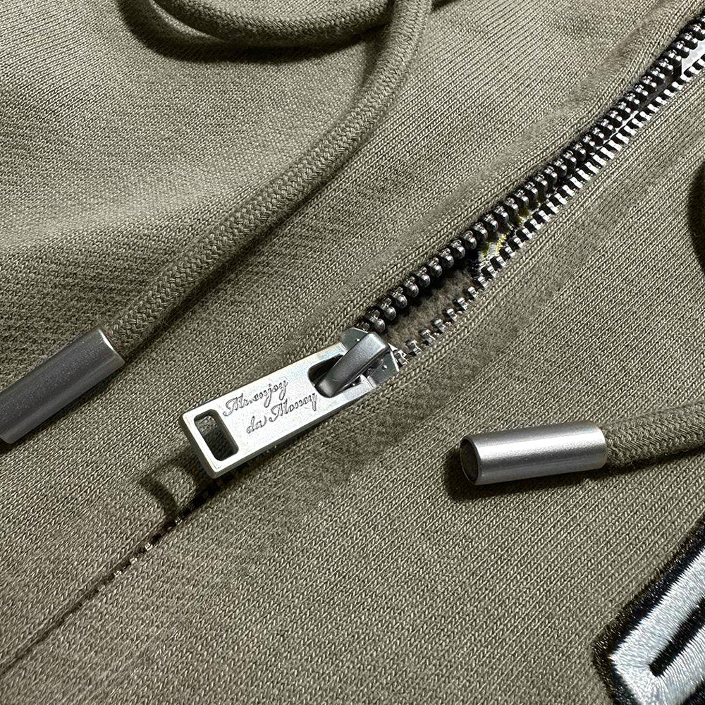 MEDM Washed Angel Zip Hoodie