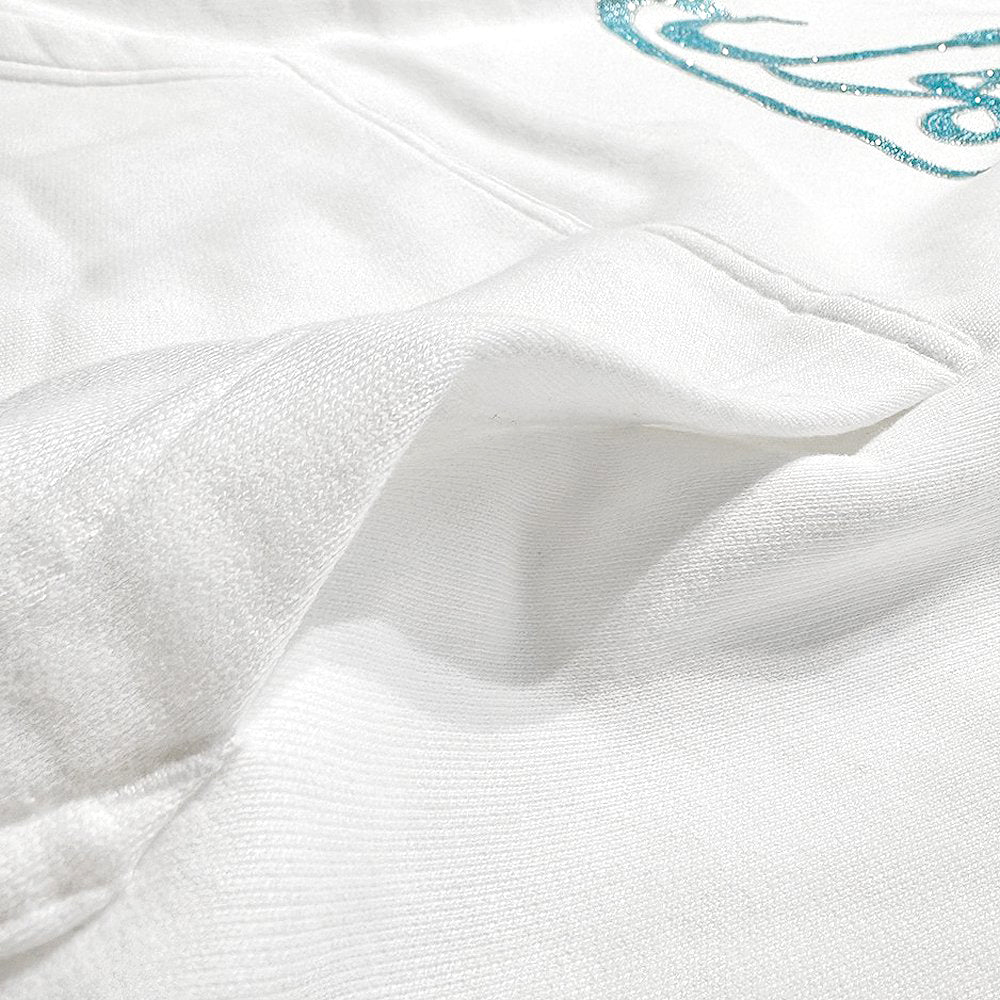 Arabic Logo Rhinestone Hoodie