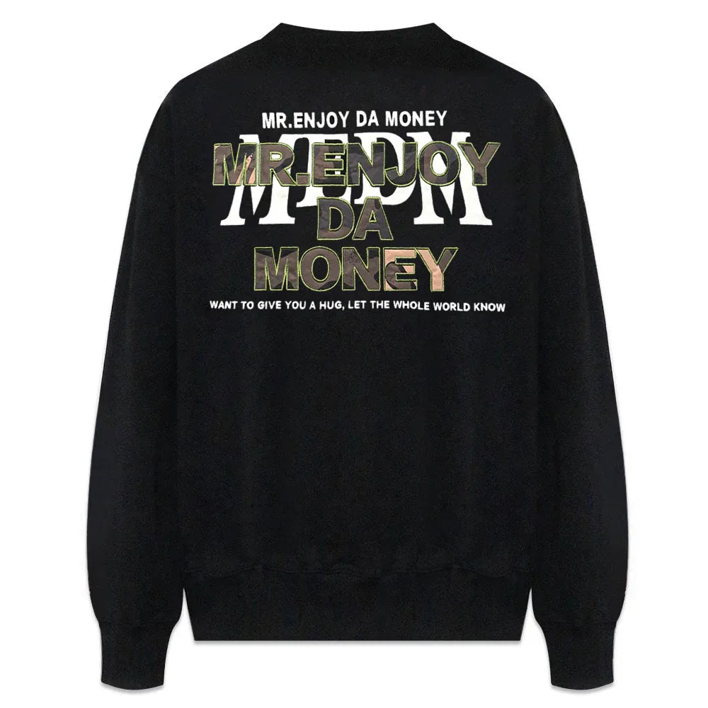 MEDM Embroidery Camo Logo Sweatshirt