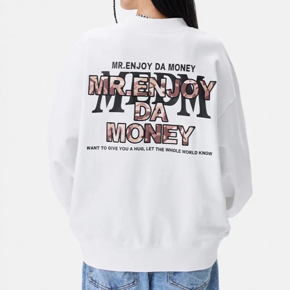 MEDM Embroidery Camo Logo Sweatshirt