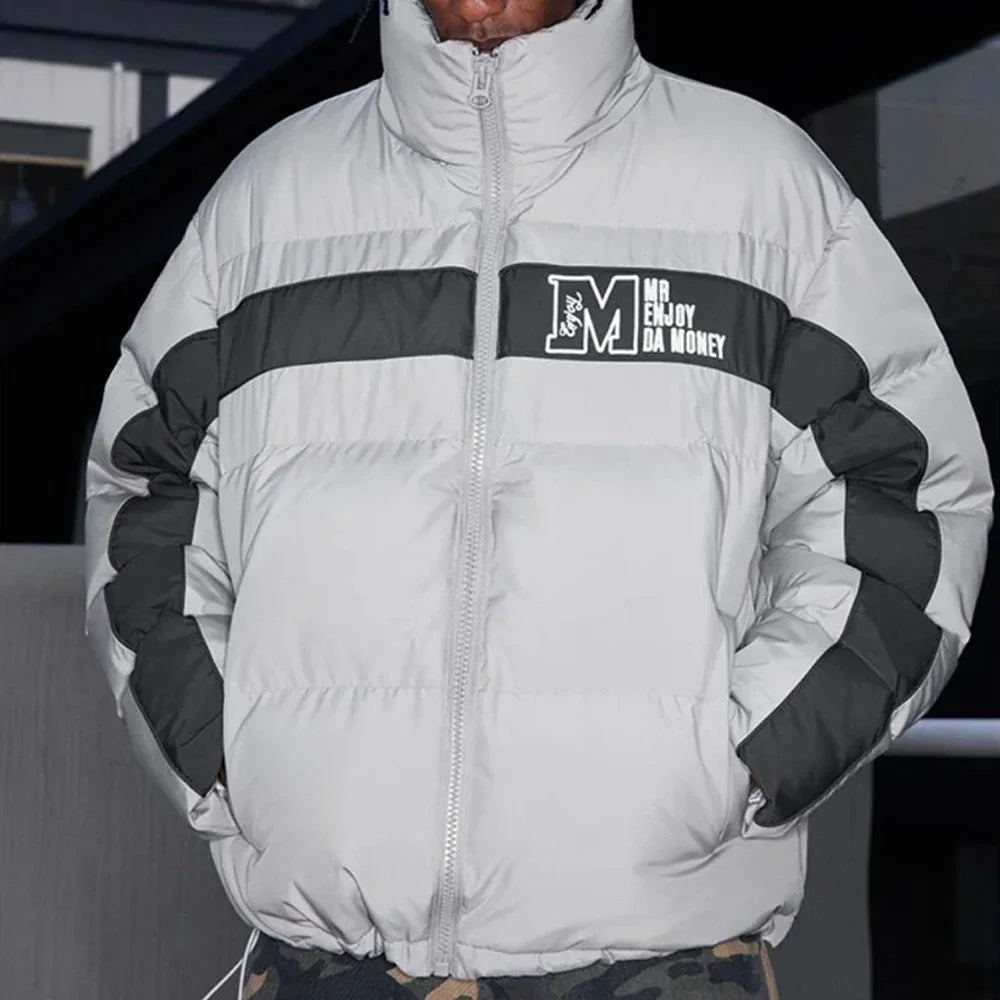 MEDM Color Blocking Down Jacket