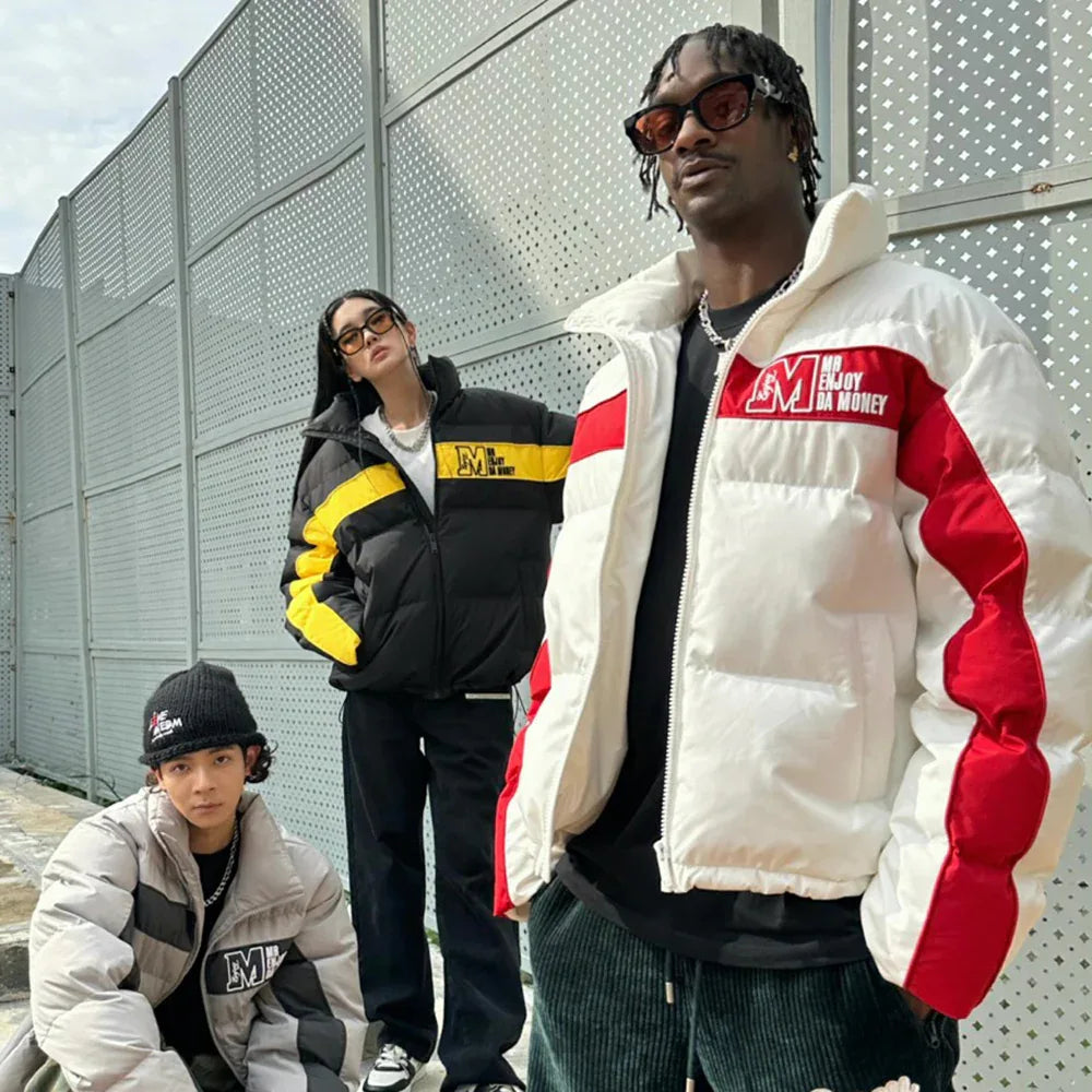 MEDM Color Blocking Down Jacket