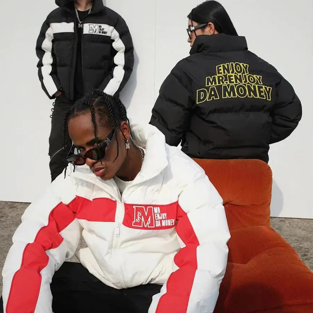 MEDM Color Blocking Down Jacket