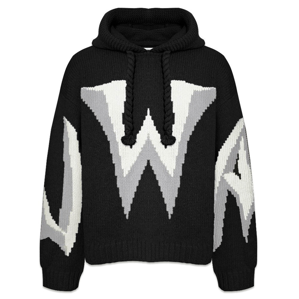Gothic Logo Chunky Hoodie