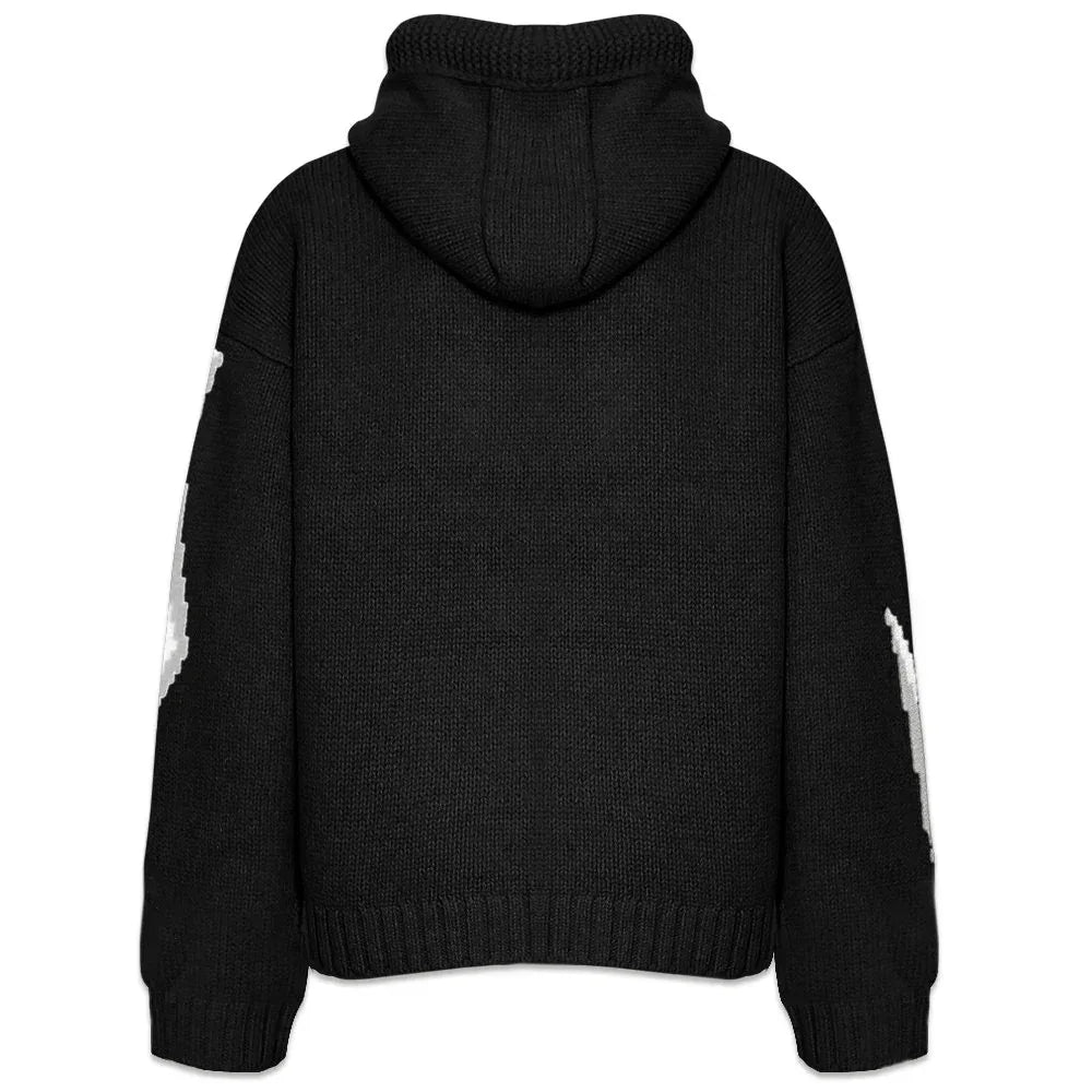 Gothic Logo Chunky Hoodie - JW ANDERSON - VENTURER