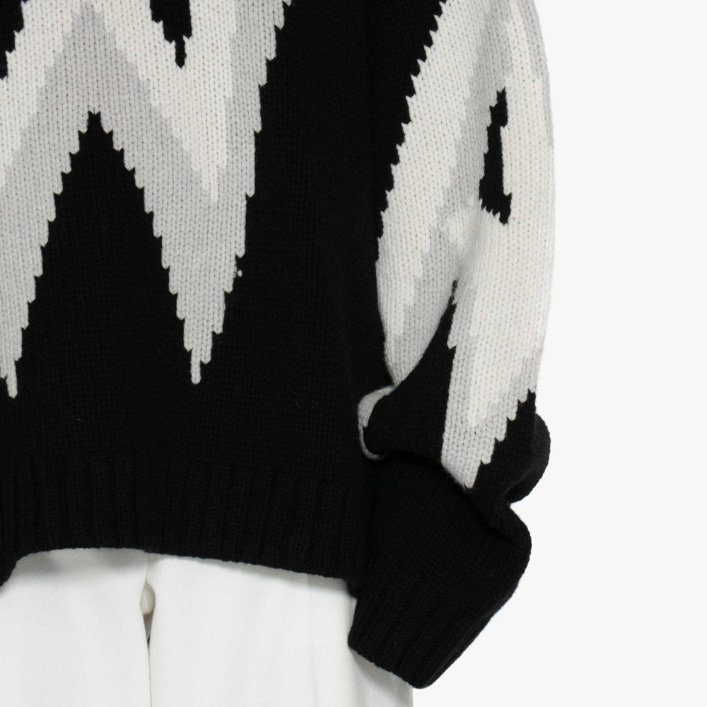 Gothic Logo Chunky Hoodie