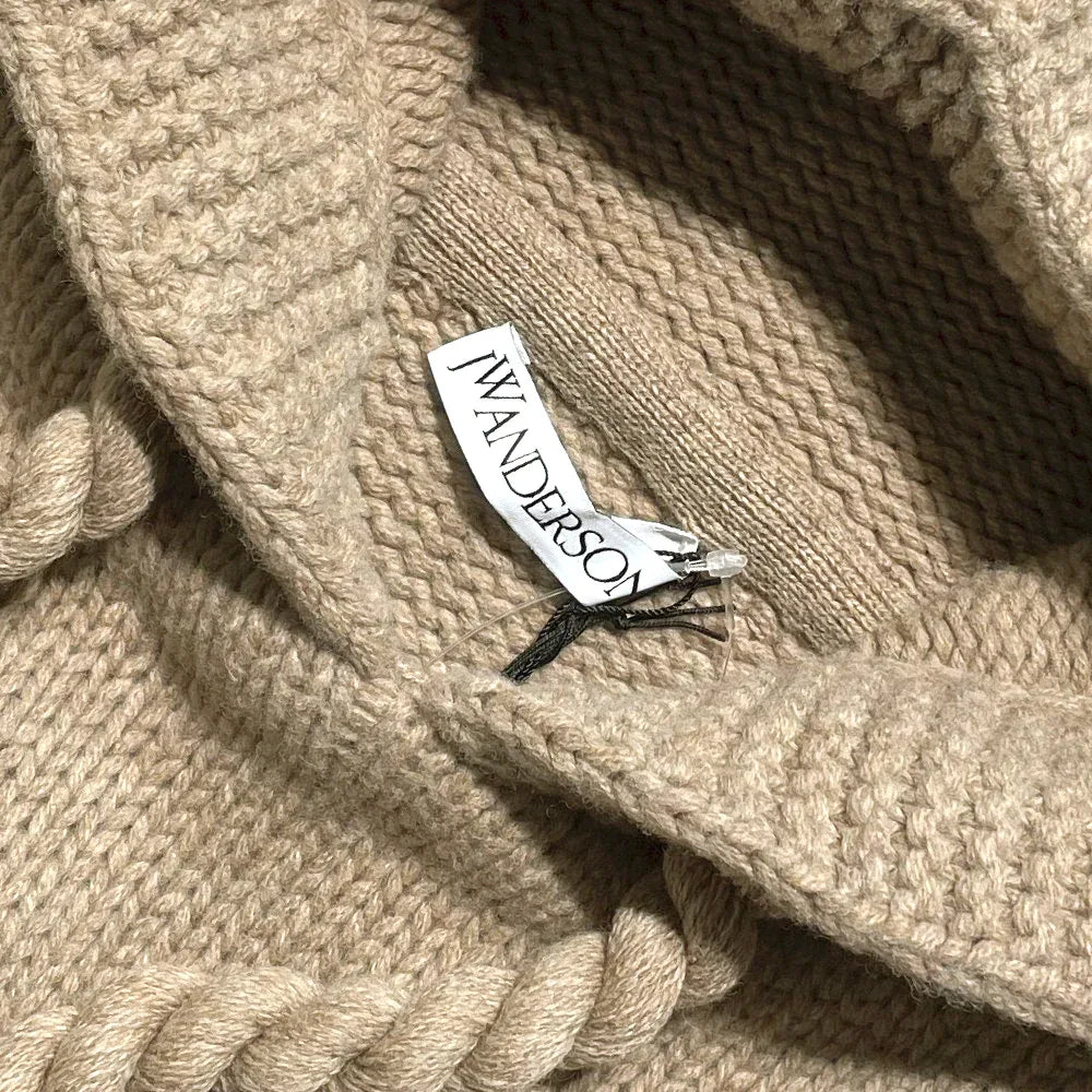 Gothic Logo Chunky Hoodie - JW ANDERSON - VENTURER