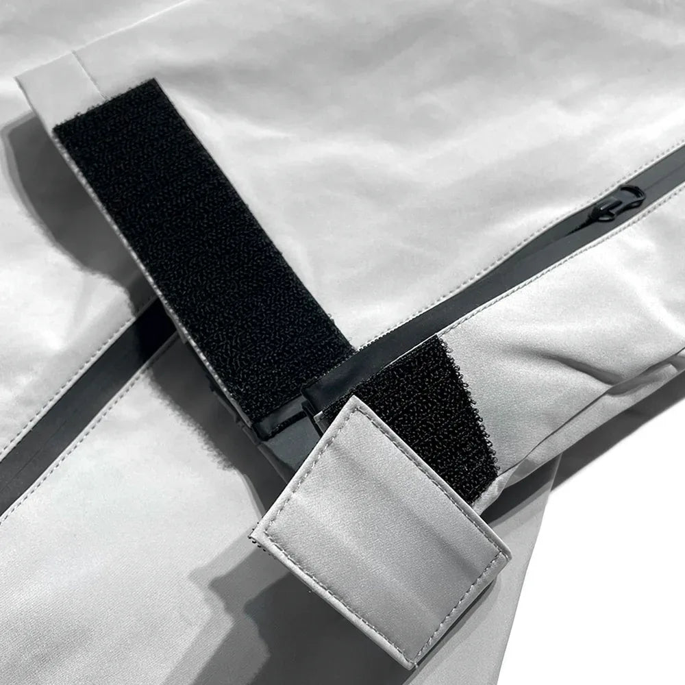 MEDM Functional Zipper Punch Pants