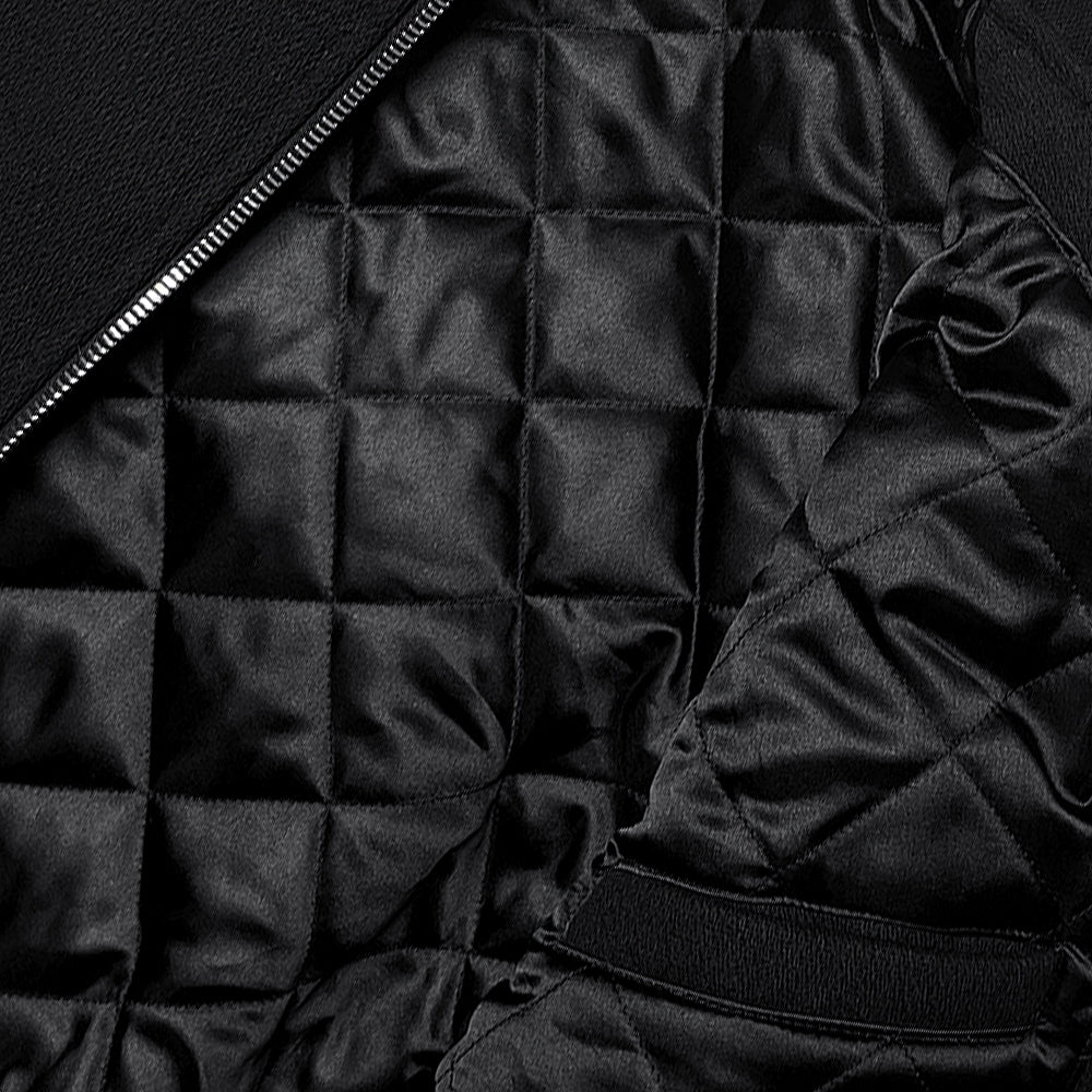 Paisley Collar Varsity Jacket