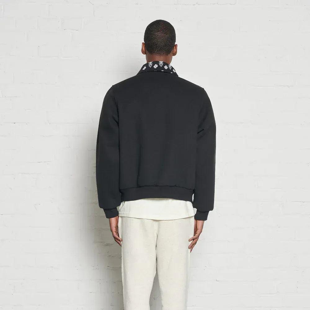 Paisley Collar Varsity Jacket - ASKYURSELF - VENTURER