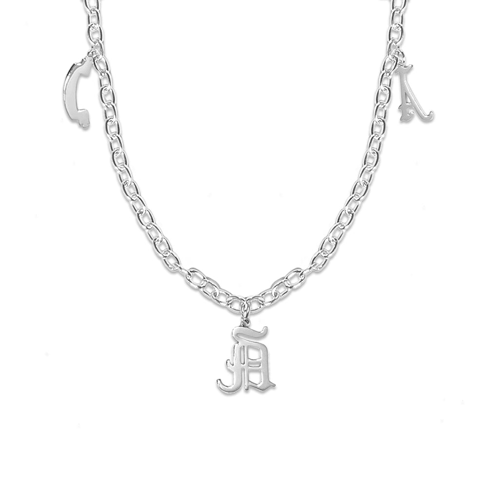 AY 10th Anniversary Charms Logo Necklace