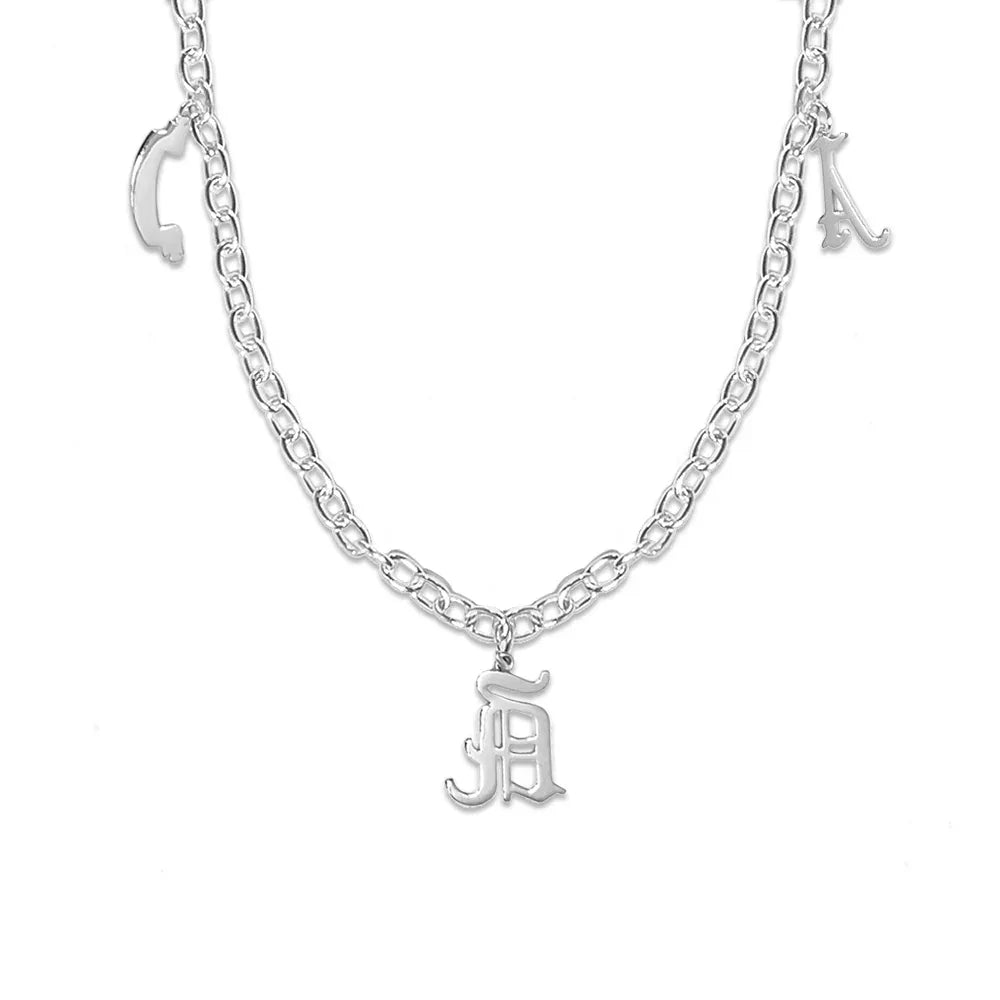 AY 10th Anniversary Charms Logo Necklace - ASKYURSELF - VENTURER