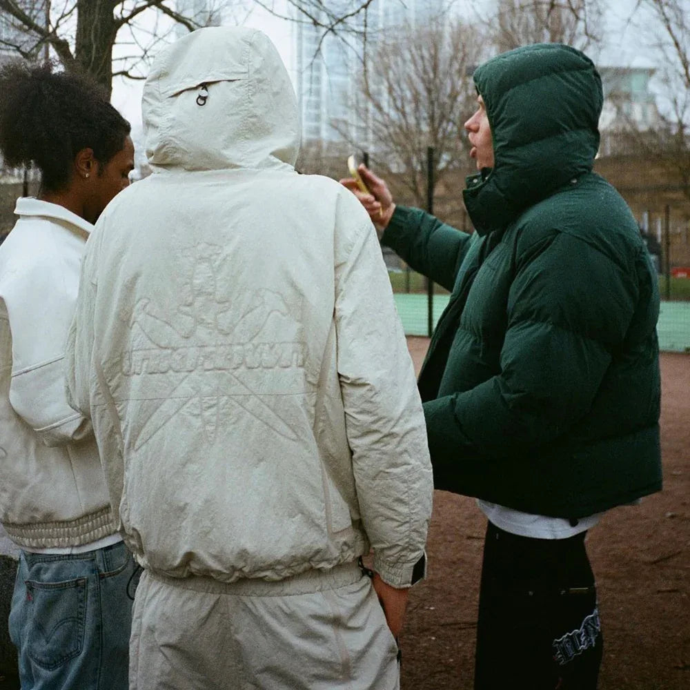 Uniform Rhinestone Puffer Jacket - UNKNOWN LONDON - VENTURER