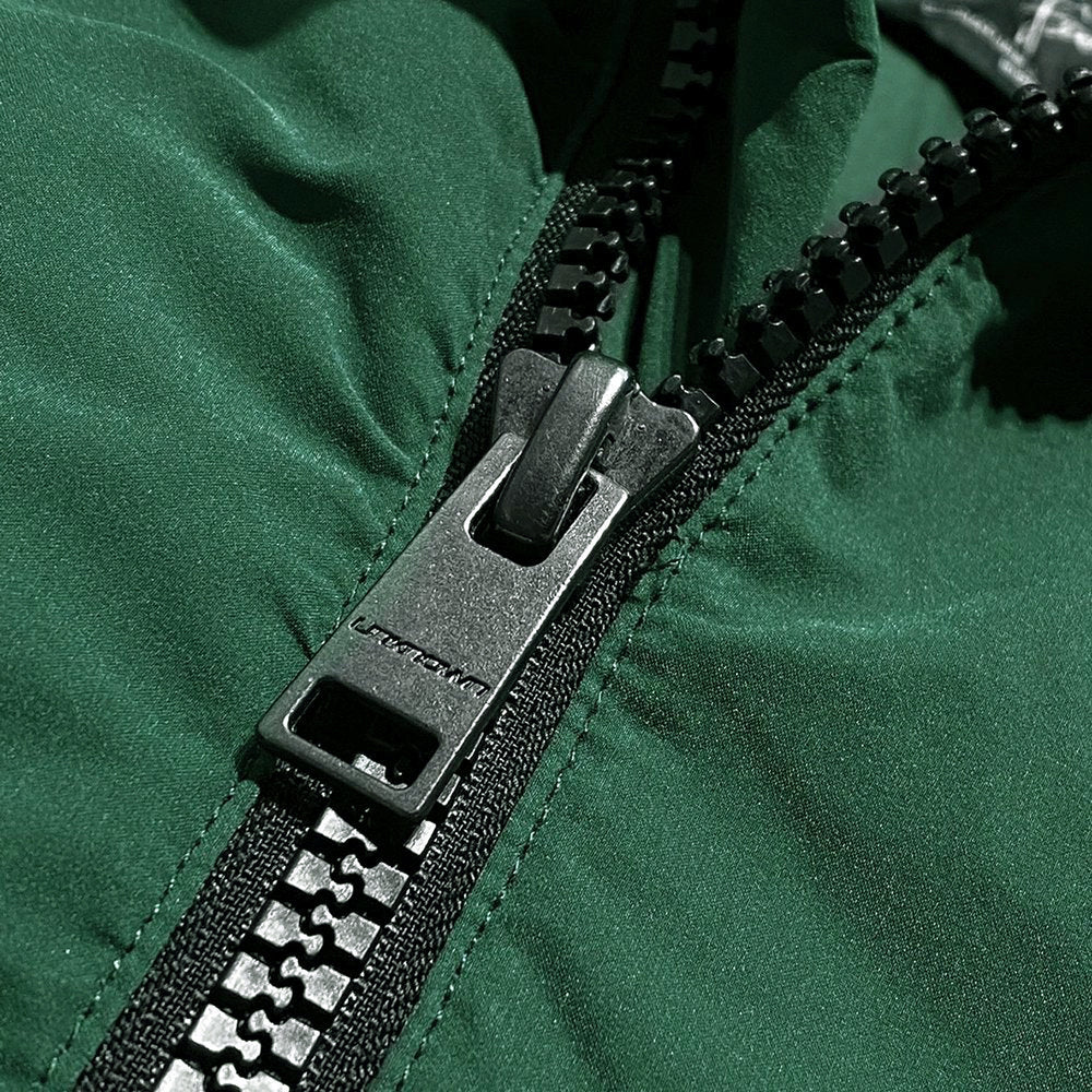 Uniform Rhinestone Puffer Jacket