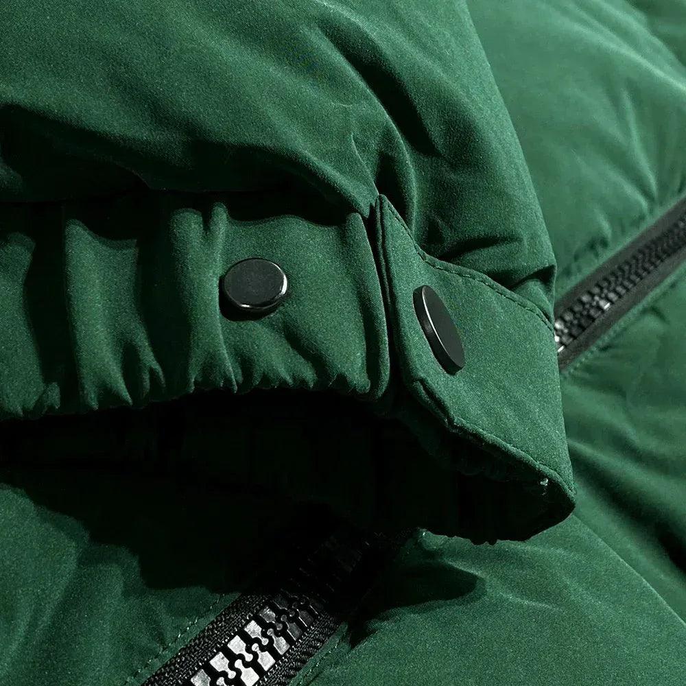 Uniform Rhinestone Puffer Jacket - UNKNOWN LONDON - VENTURER