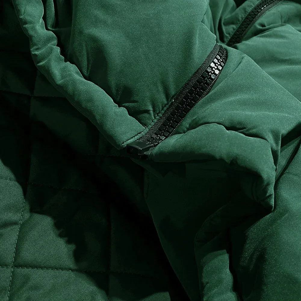 Uniform Rhinestone Puffer Jacket - UNKNOWN LONDON - VENTURER