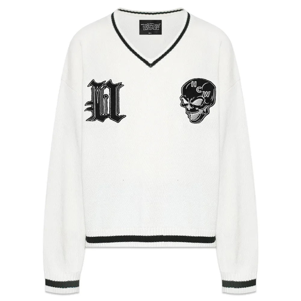 HCW U&N Skull Knit Sweater - UNKNOWN LONDON - VENTURER
