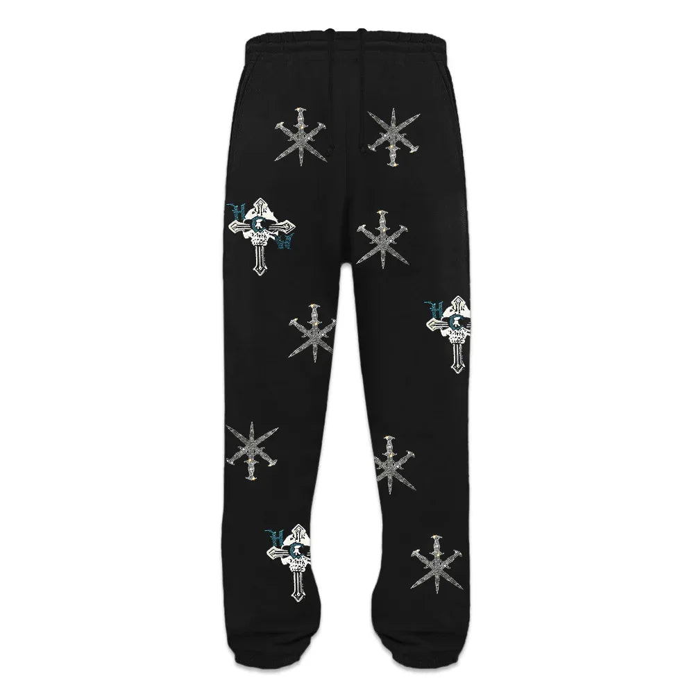 HCW Dagger Rhinestone Joggers - UNKNOWN LONDON - VENTURER