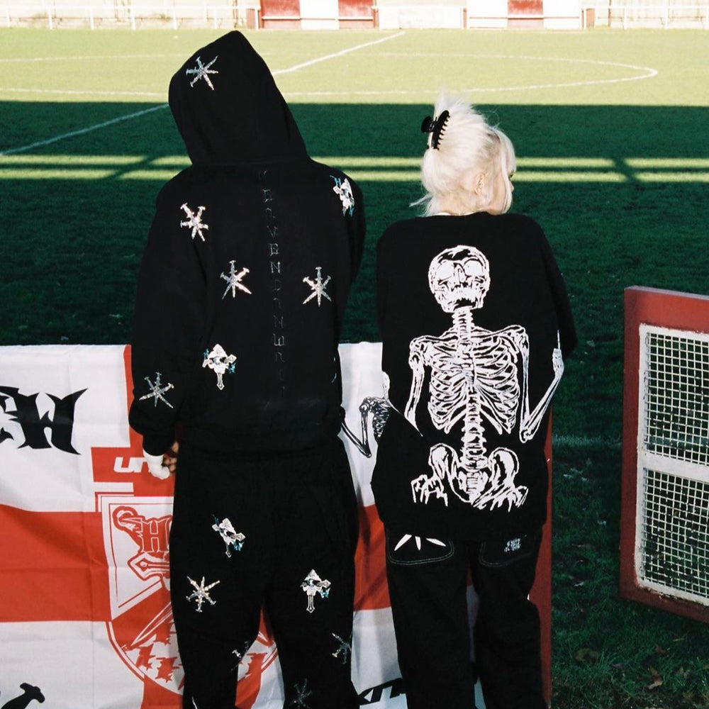 HCW Dagger Rhinestone Joggers