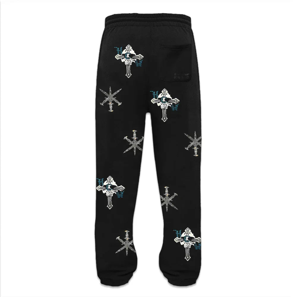 HCW Dagger Rhinestone Joggers - UNKNOWN LONDON - VENTURER