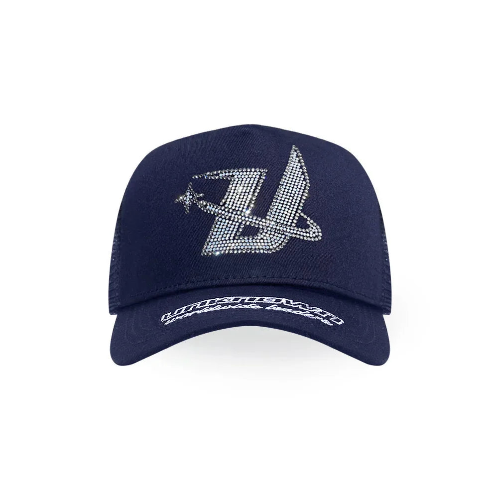 Rhinestone Foam Cap - UNKNOWN LONDON - VENTURER