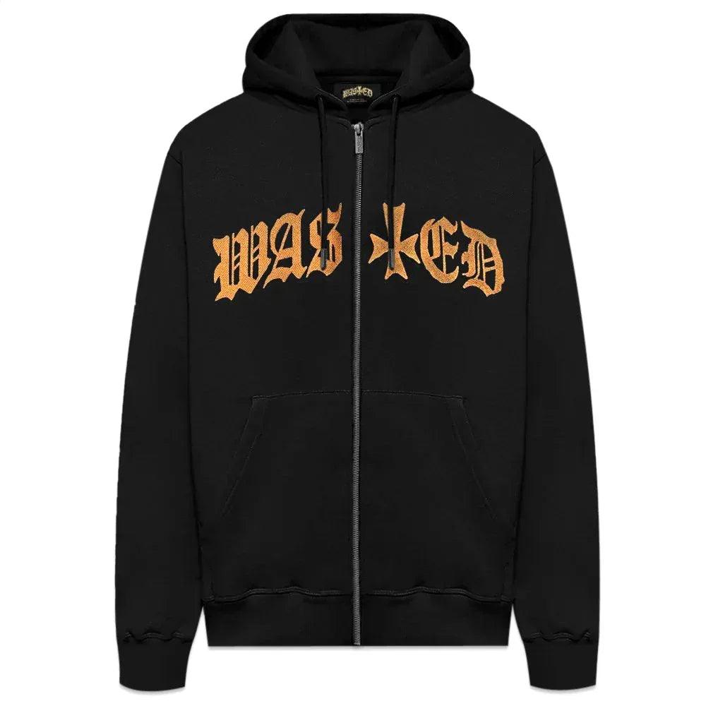 パーカー WASTED PARIS Dark Tribute Zip Hoodie WASTED PARIS (ウェイステッドパリス)商品ページ - Dark Tribute Zip