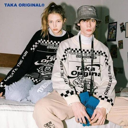 Moody Bob Mosaic Knit Jumper - TAKA ORIGINAL - VENTURER
