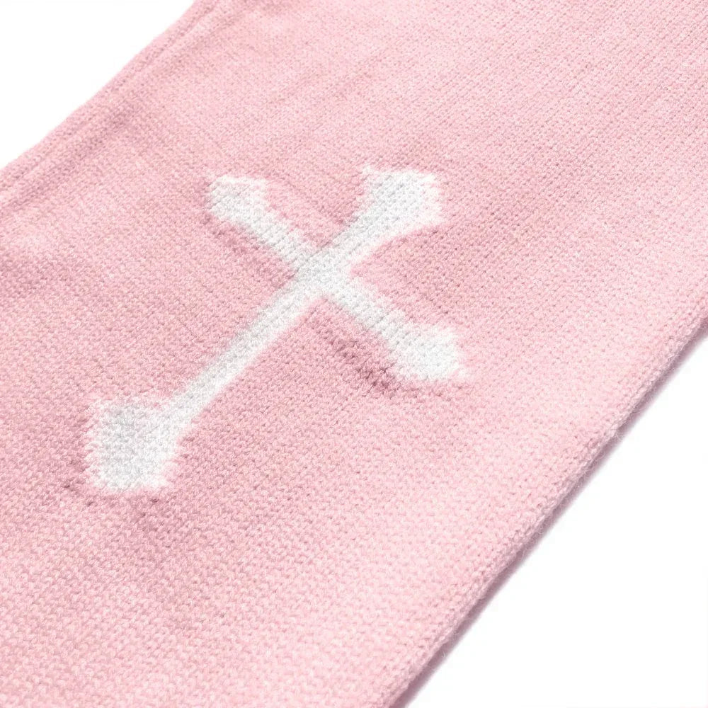Pink Devil Knit Sweater - HEAVEN CAN WAIT - VENTURER