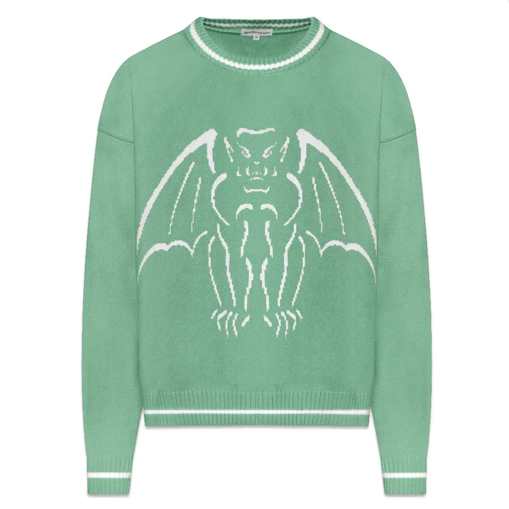 Gargoyle Knit Sweater - HEAVEN CAN WAIT - VENTURER