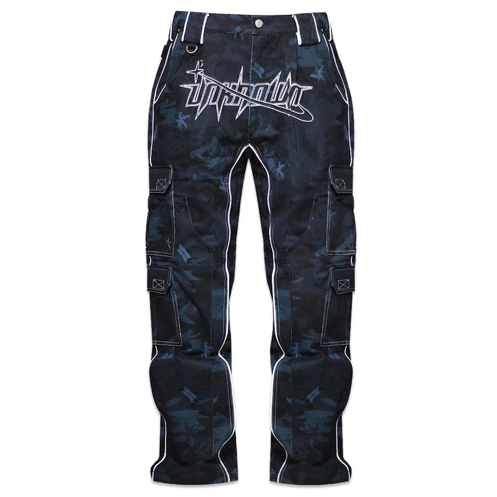All Over Dagger Camo Cargo Pants - UNKNOWN LONDON - VENTURER