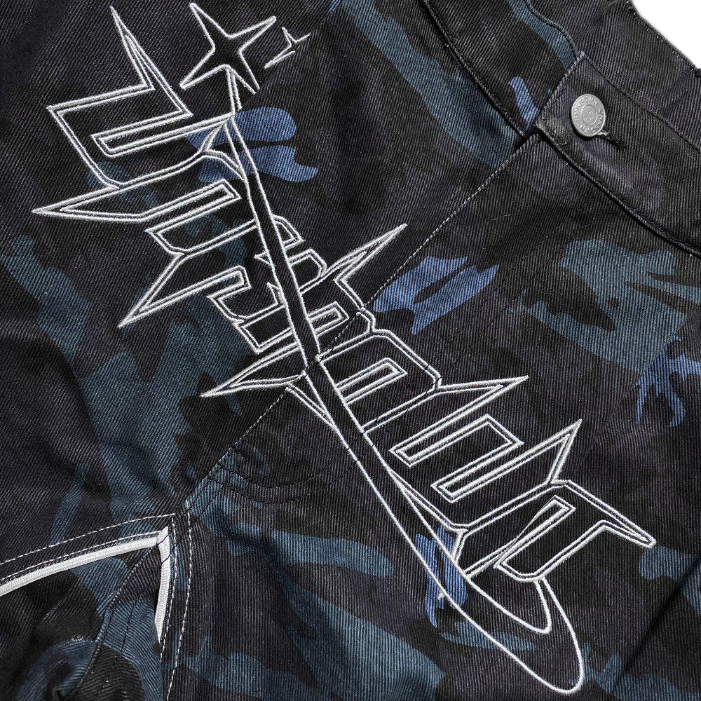 All Over Dagger Camo Cargo Pants - UNKNOWN LONDON - VENTURER