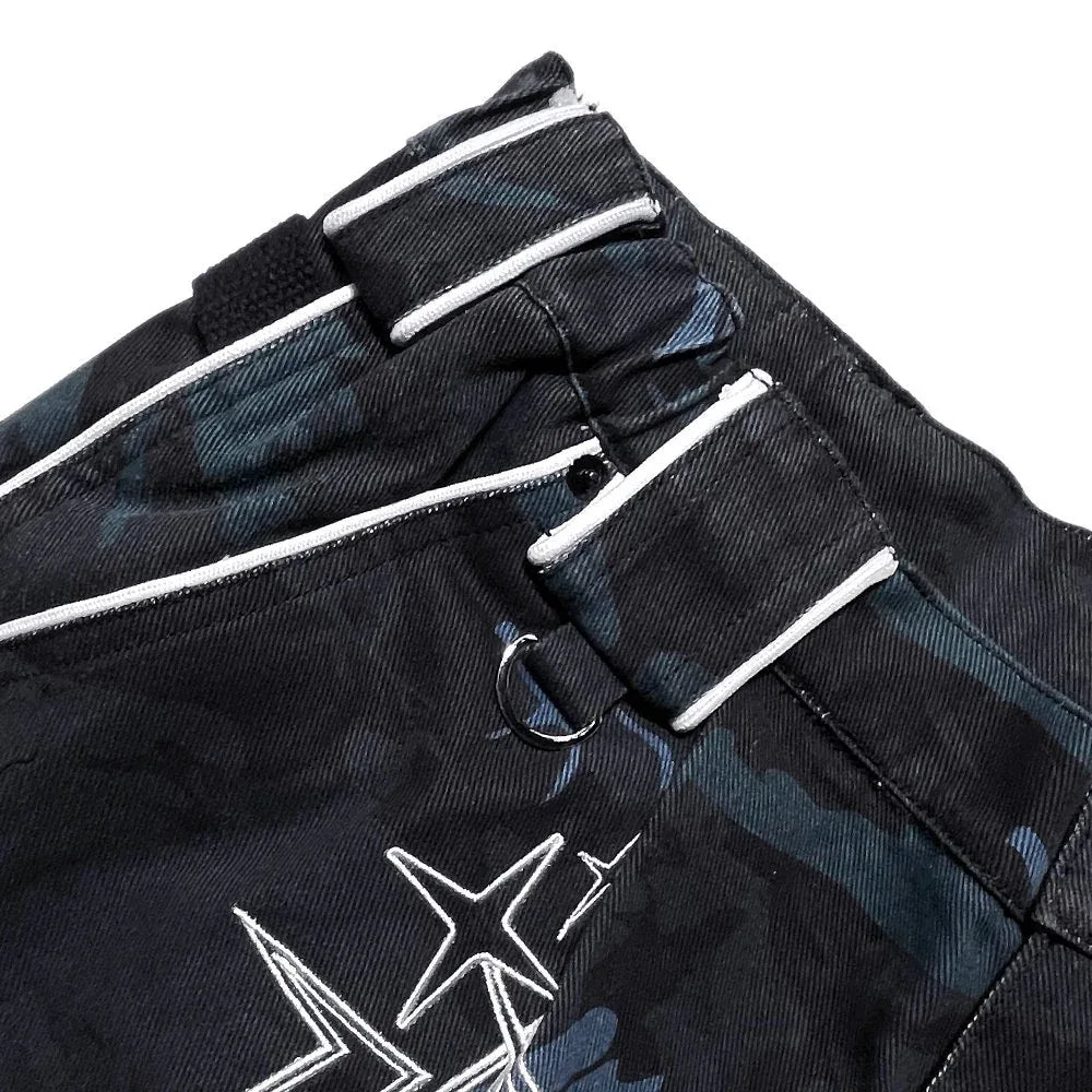 All Over Dagger Camo Cargo Pants - UNKNOWN LONDON - VENTURER