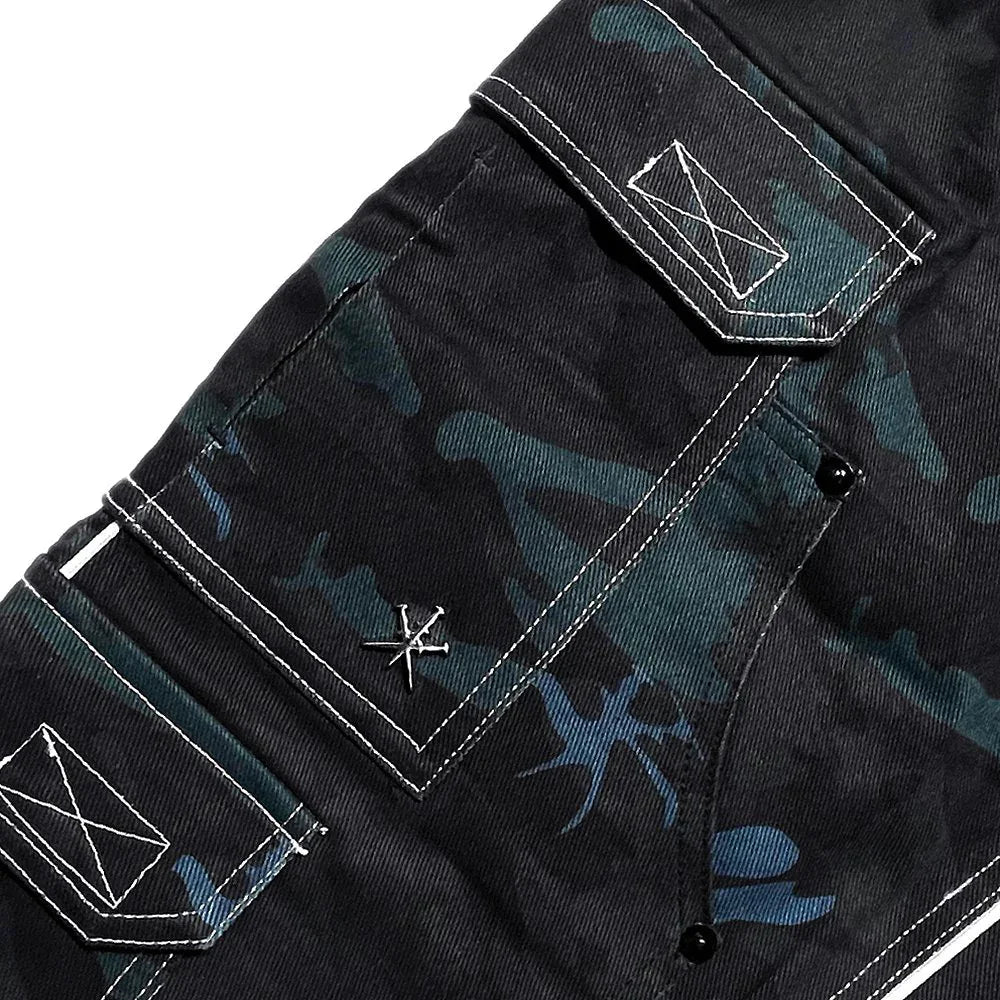 All Over Dagger Camo Cargo Pants - UNKNOWN LONDON - VENTURER