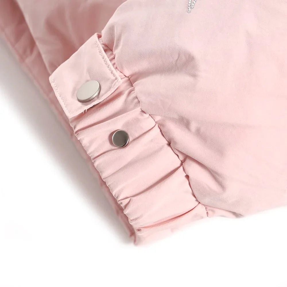 Dagger Rhinestone Puffer Jacket - UNKNOWN LONDON - VENTURER