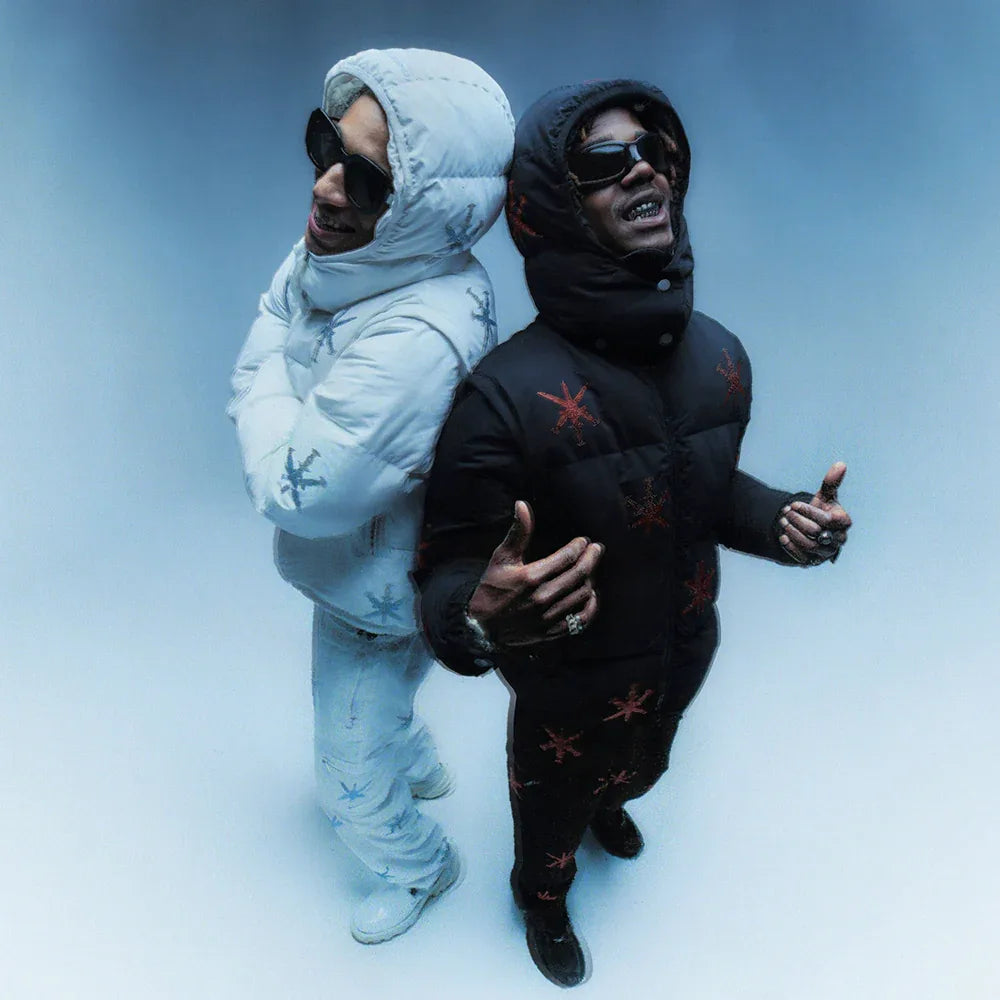 Dagger Rhinestone Puffer Jacket - UNKNOWN LONDON - VENTURER