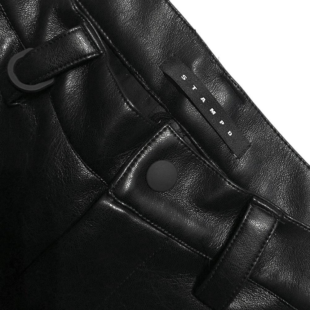 Faux Leather Cargo Pants - STAMPD - VENTURER