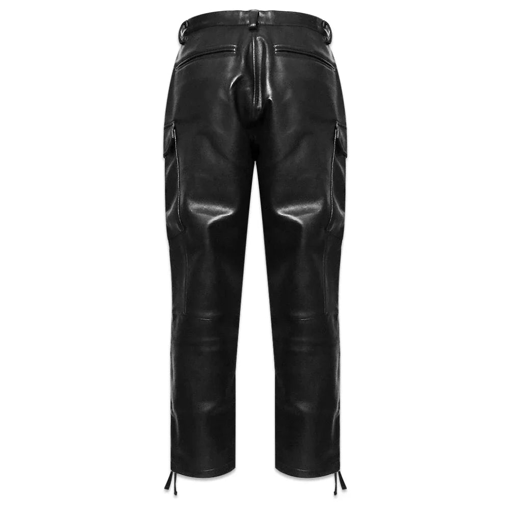 Faux Leather Cargo Pants - STAMPD - VENTURER