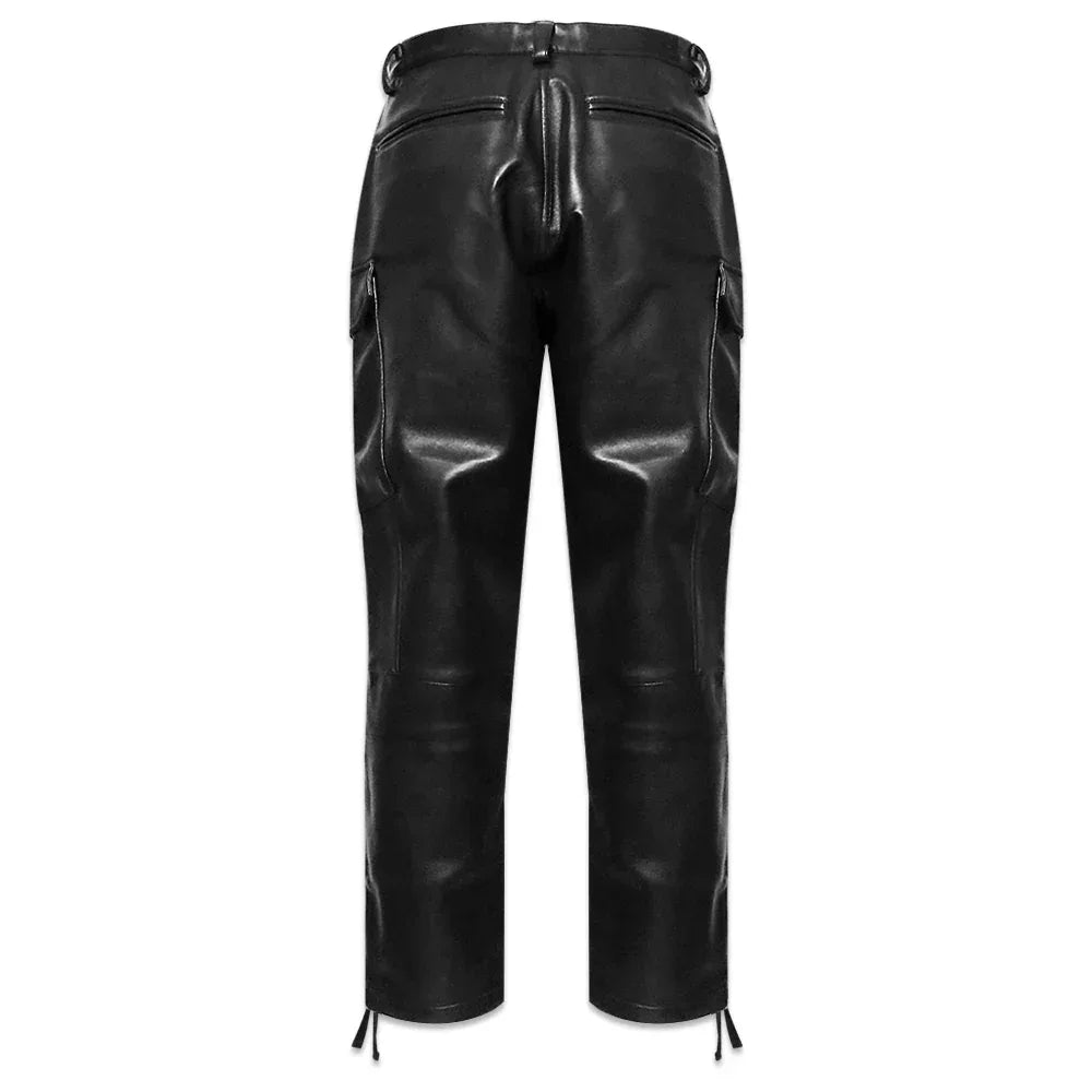 Faux Leather Cargo Pants - STAMPD - VENTURER