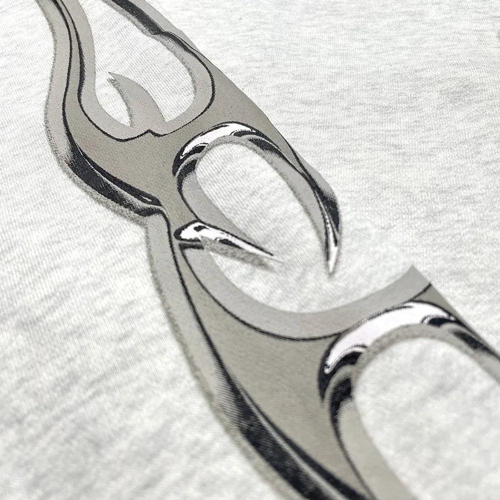 Chrome Flame Zip Hoodie - STAMPD - VENTURER