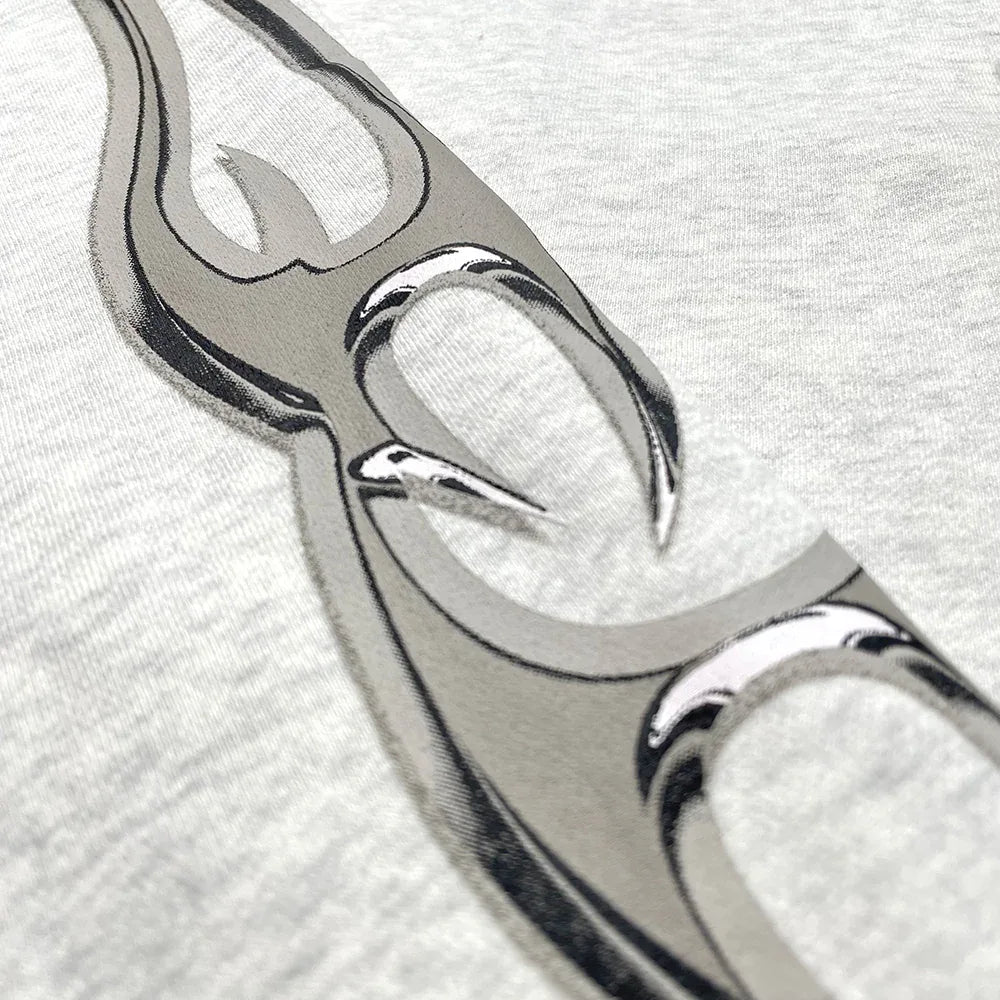 Chrome Flame Zip Hoodie - STAMPD - VENTURER