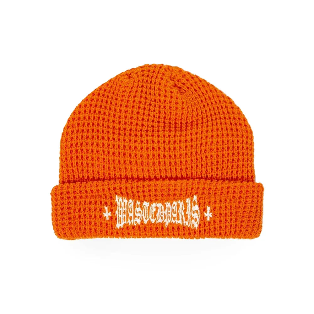 London Cross Waffle Beanie - WASTED PARIS - VENTURER