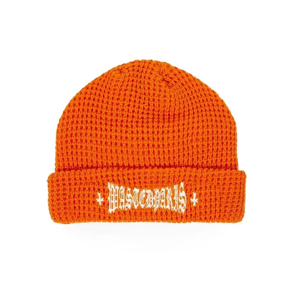 London Cross Waffle Beanie - WASTED PARIS - VENTURER