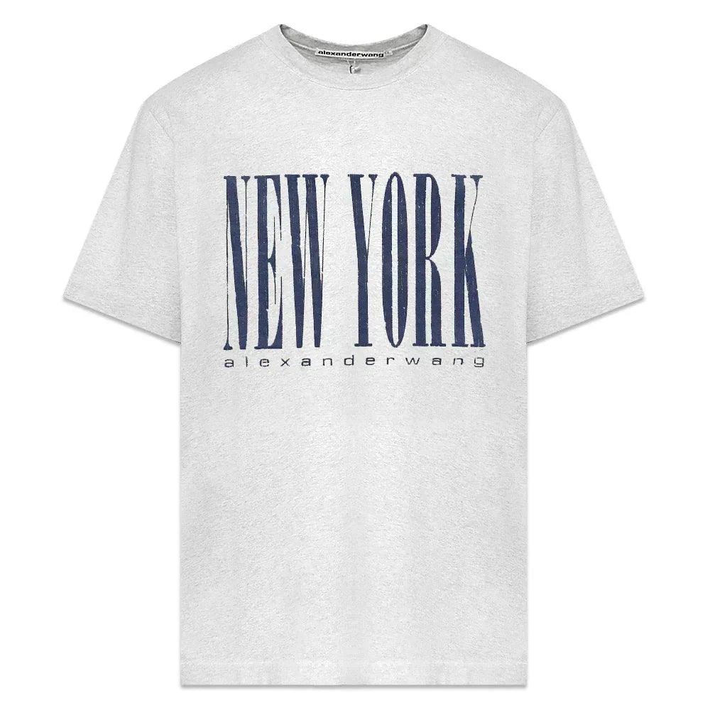 NY Puff Graphic Tee - ALEXANDER WANG - VENTURER
