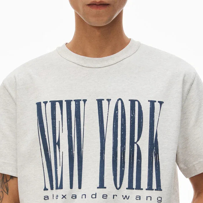 NY Puff Graphic Tee - ALEXANDER WANG - VENTURER