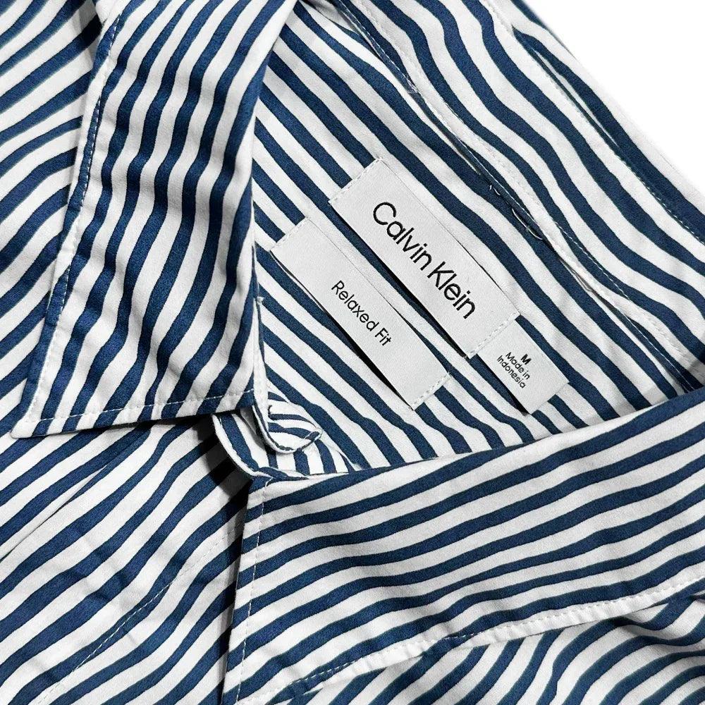 Oversized Warp Shirt - CALVIN KLEIN - VENTURER