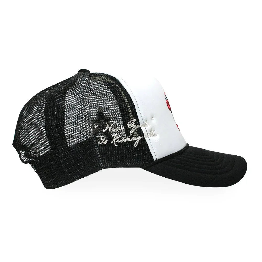 NY Is Kissing Me Trucker Hat - LA ROPA - VENTURER