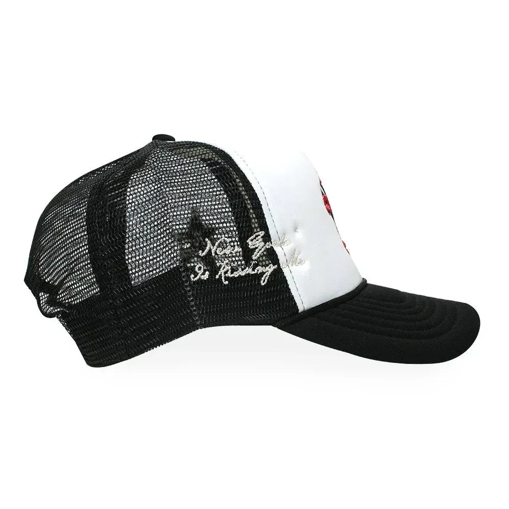 NY Is Kissing Me Trucker Hat - LA ROPA - VENTURER