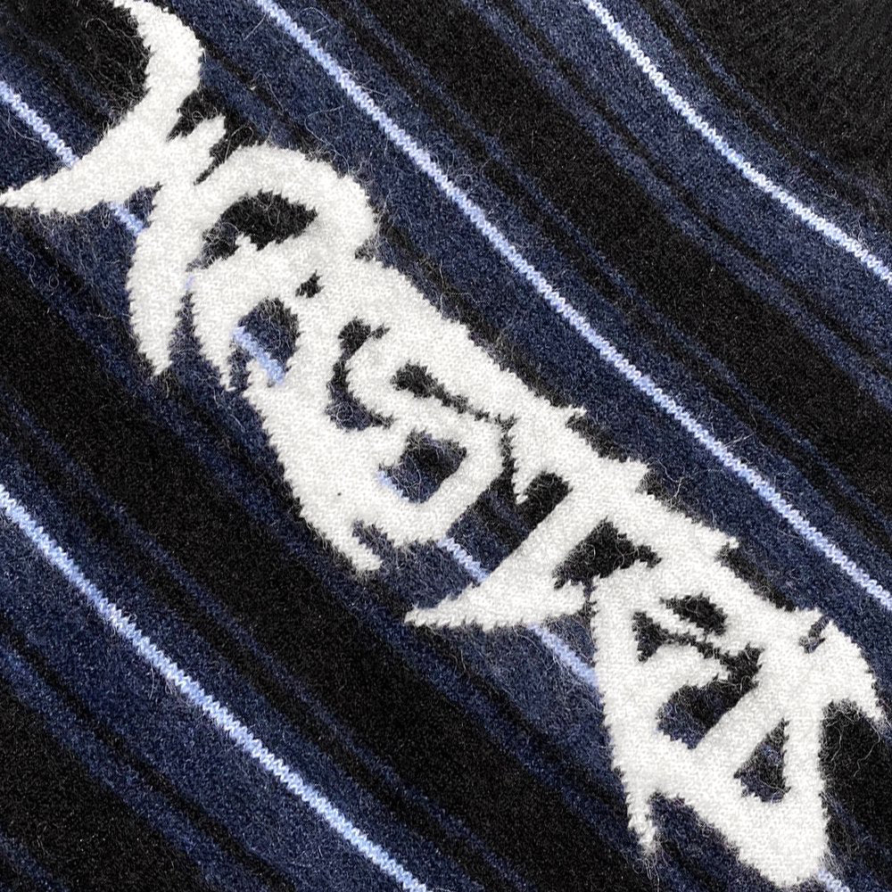 Fuzzy Stripes Savage Sweater