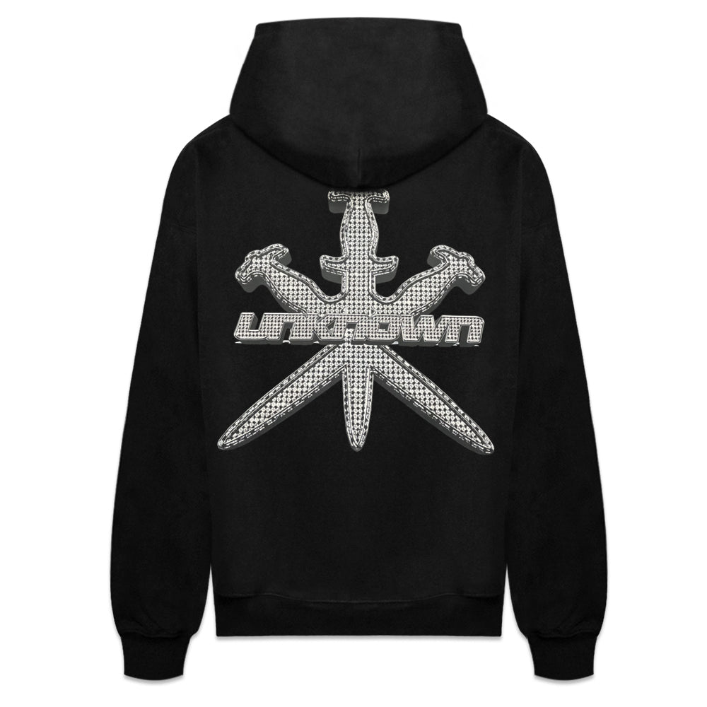 Iced Out Style Dagger Hoodie