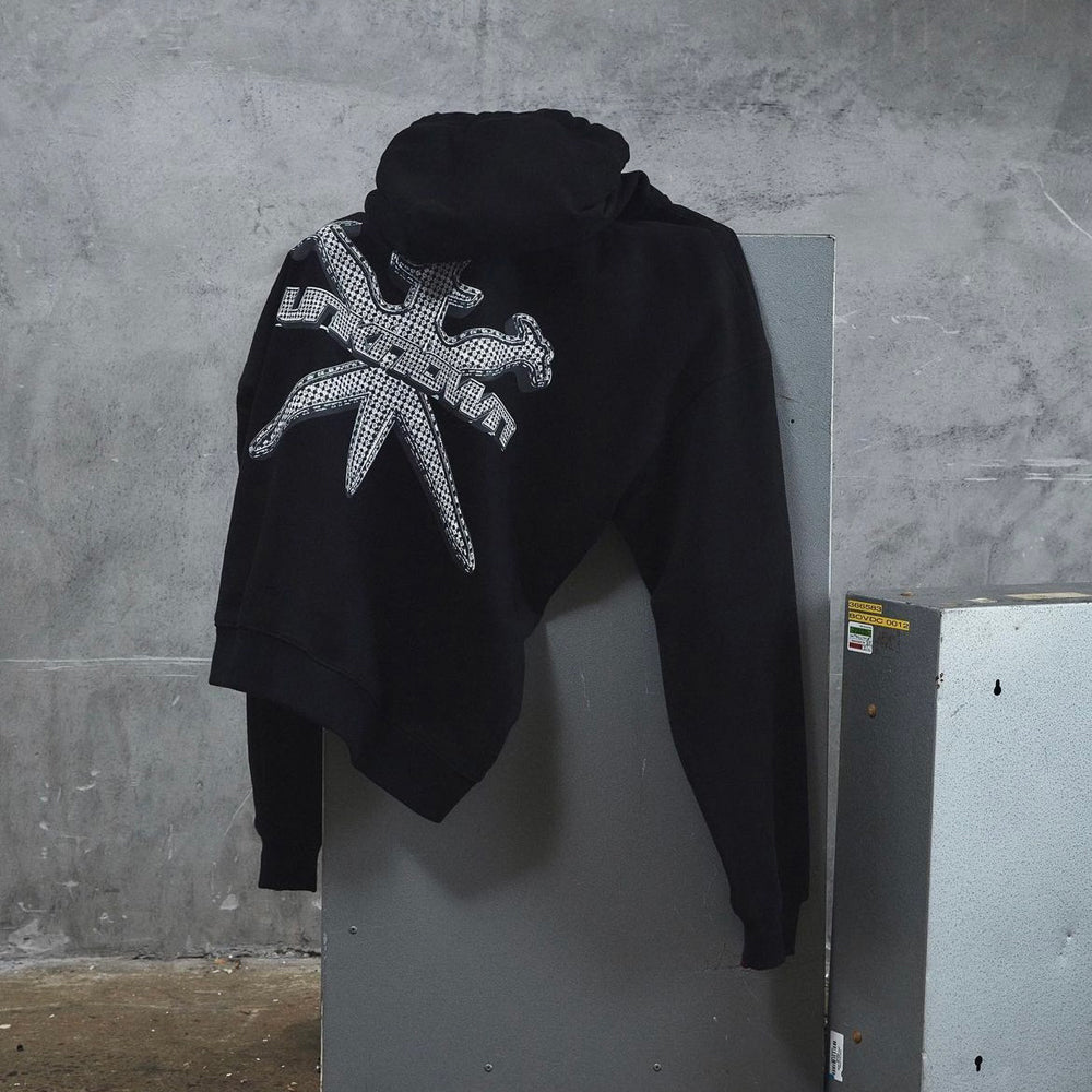 Iced Out Style Dagger Hoodie